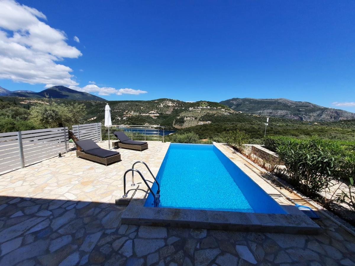 Villas Amantea- Four Villas With Big Pool And Infinity Pool Sivota  Bagian luar foto