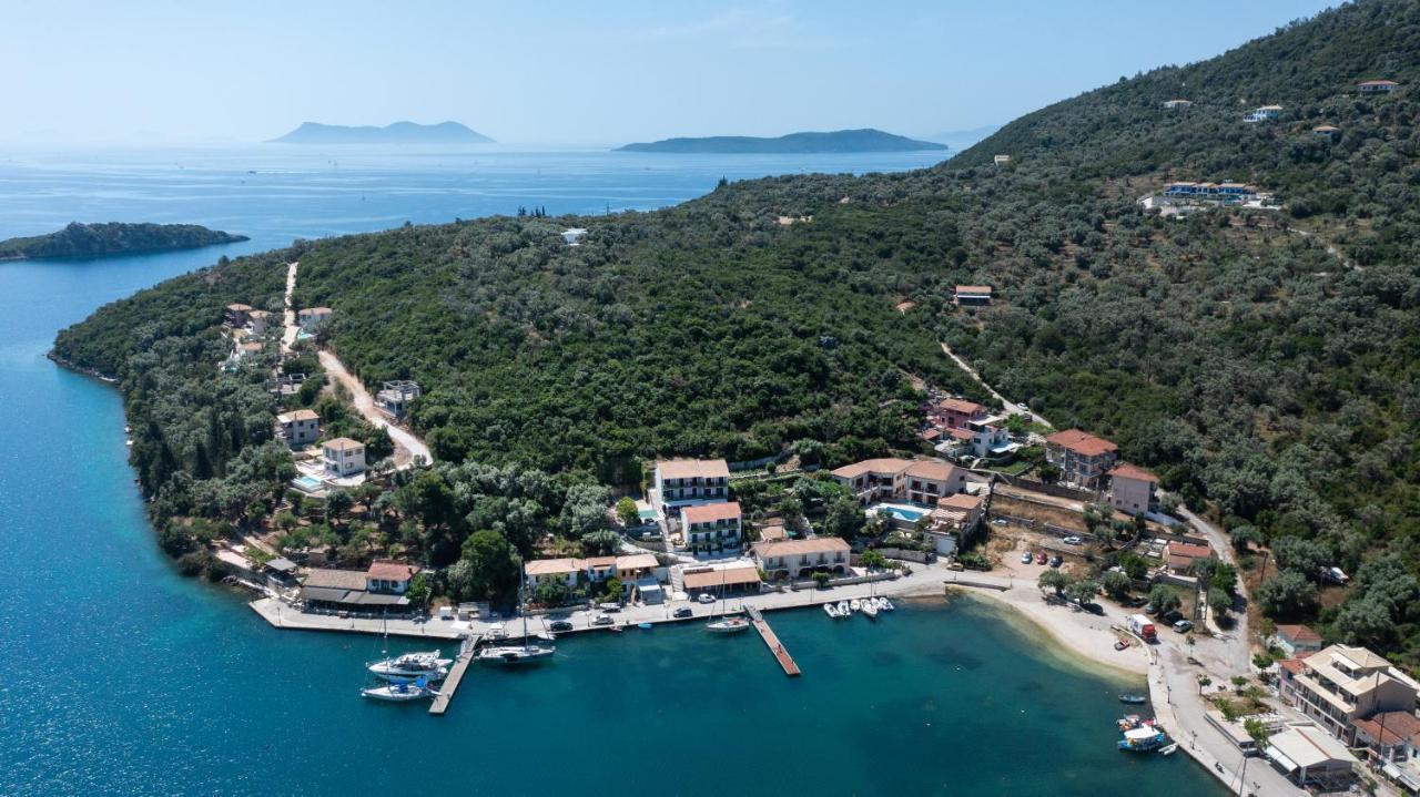 Villas Amantea- Four Villas With Big Pool And Infinity Pool Sivota  Bagian luar foto