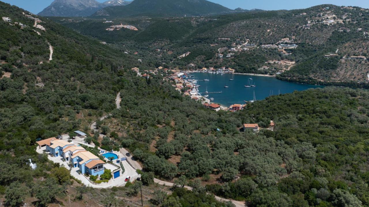Villas Amantea- Four Villas With Big Pool And Infinity Pool Sivota  Bagian luar foto