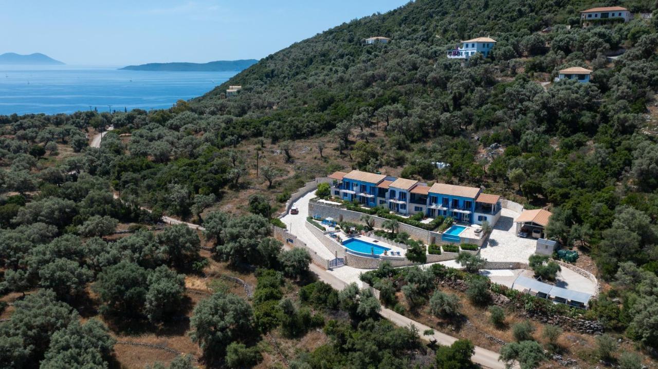 Villas Amantea- Four Villas With Big Pool And Infinity Pool Sivota  Bagian luar foto