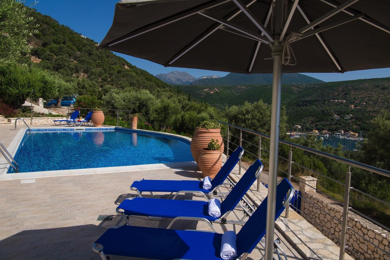 Villas Amantea- Four Villas With Big Pool And Infinity Pool Sivota  Bagian luar foto