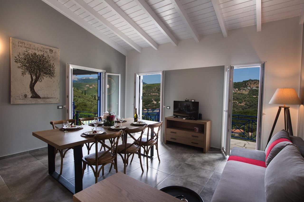 Villas Amantea- Four Villas With Big Pool And Infinity Pool Sivota  Bagian luar foto