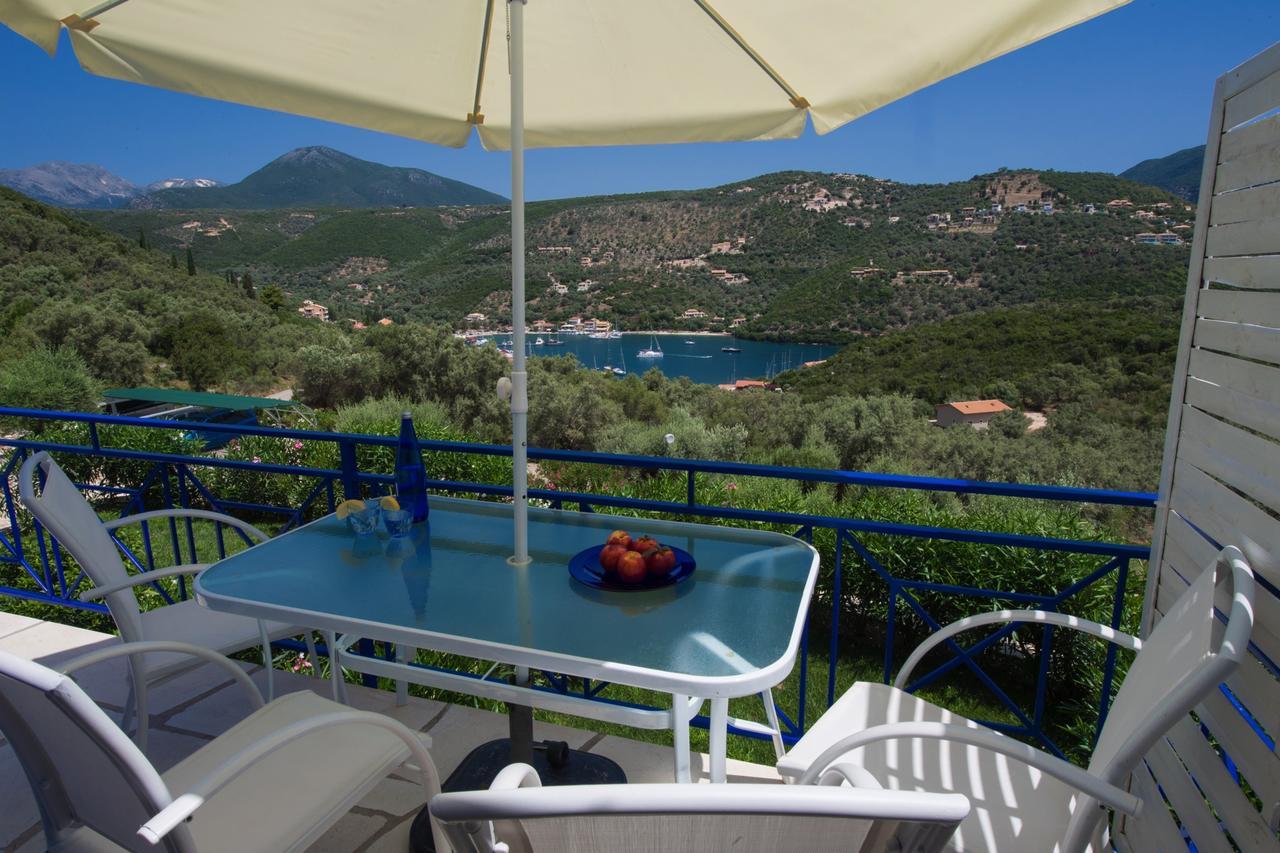 Villas Amantea- Four Villas With Big Pool And Infinity Pool Sivota  Bagian luar foto