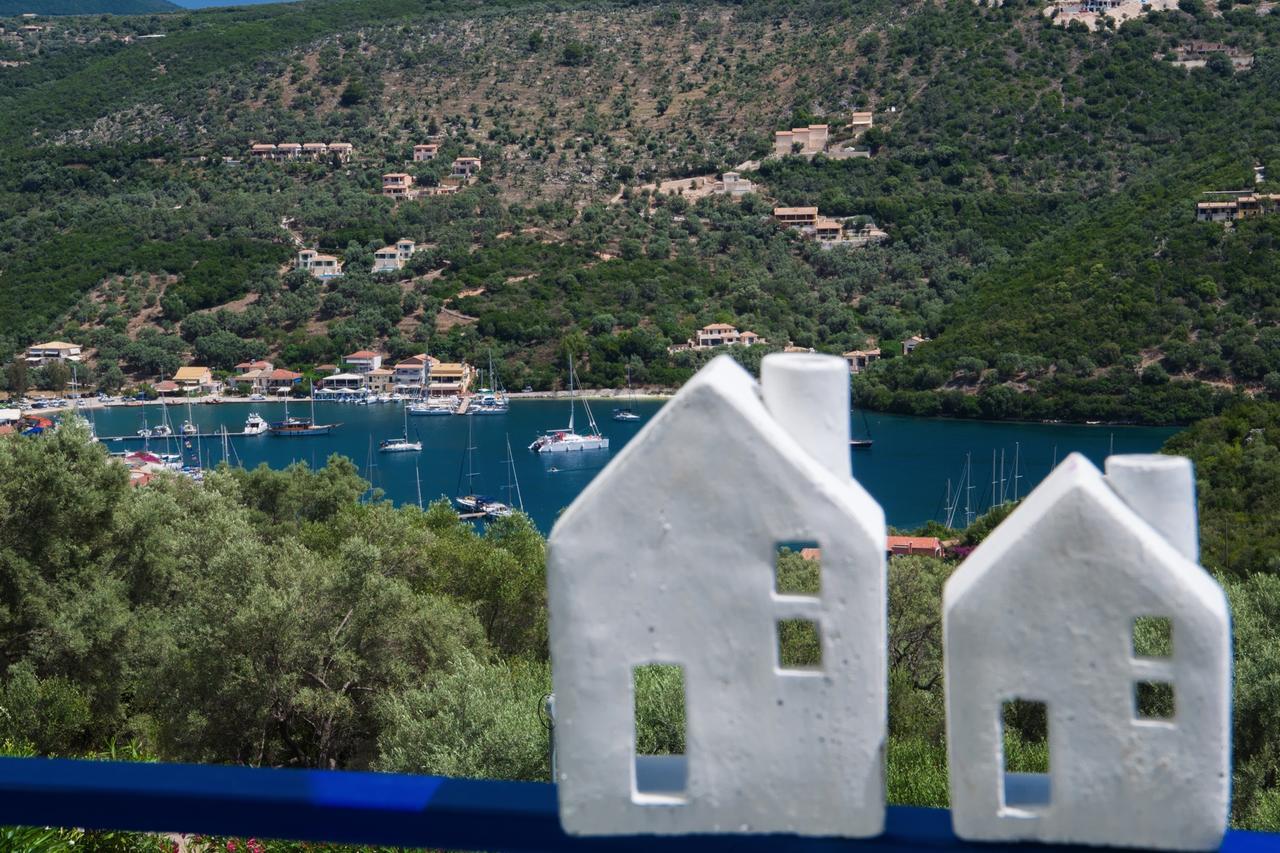 Villas Amantea- Four Villas With Big Pool And Infinity Pool Sivota  Bagian luar foto